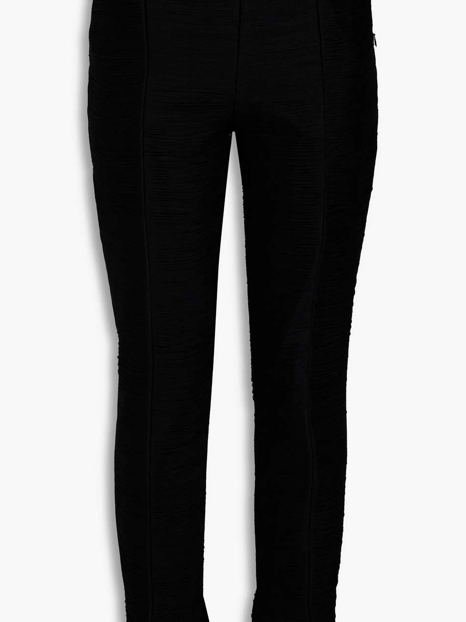 fringed mesh leggings