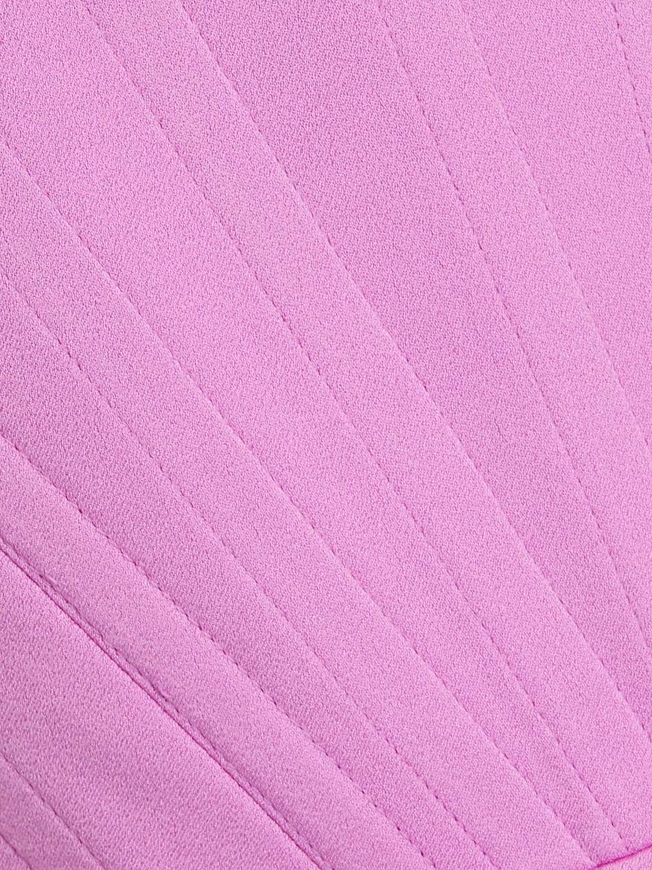 satin-crepe gown