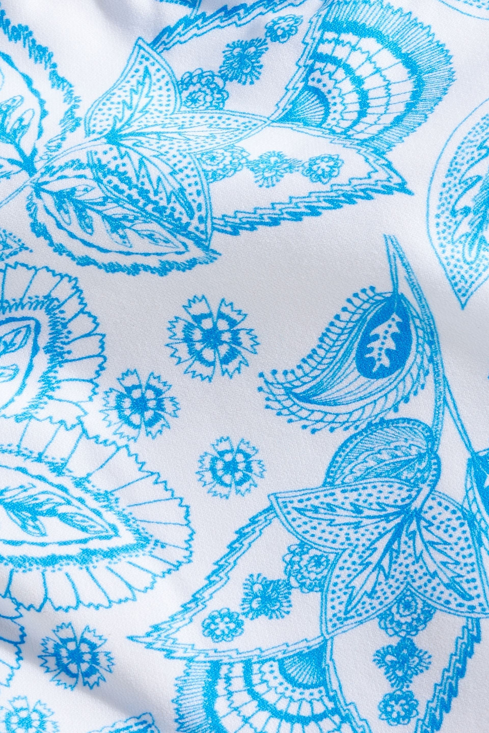 Melissa Odabash Martinique Printed Low-rise Bikini Briefs In Azure