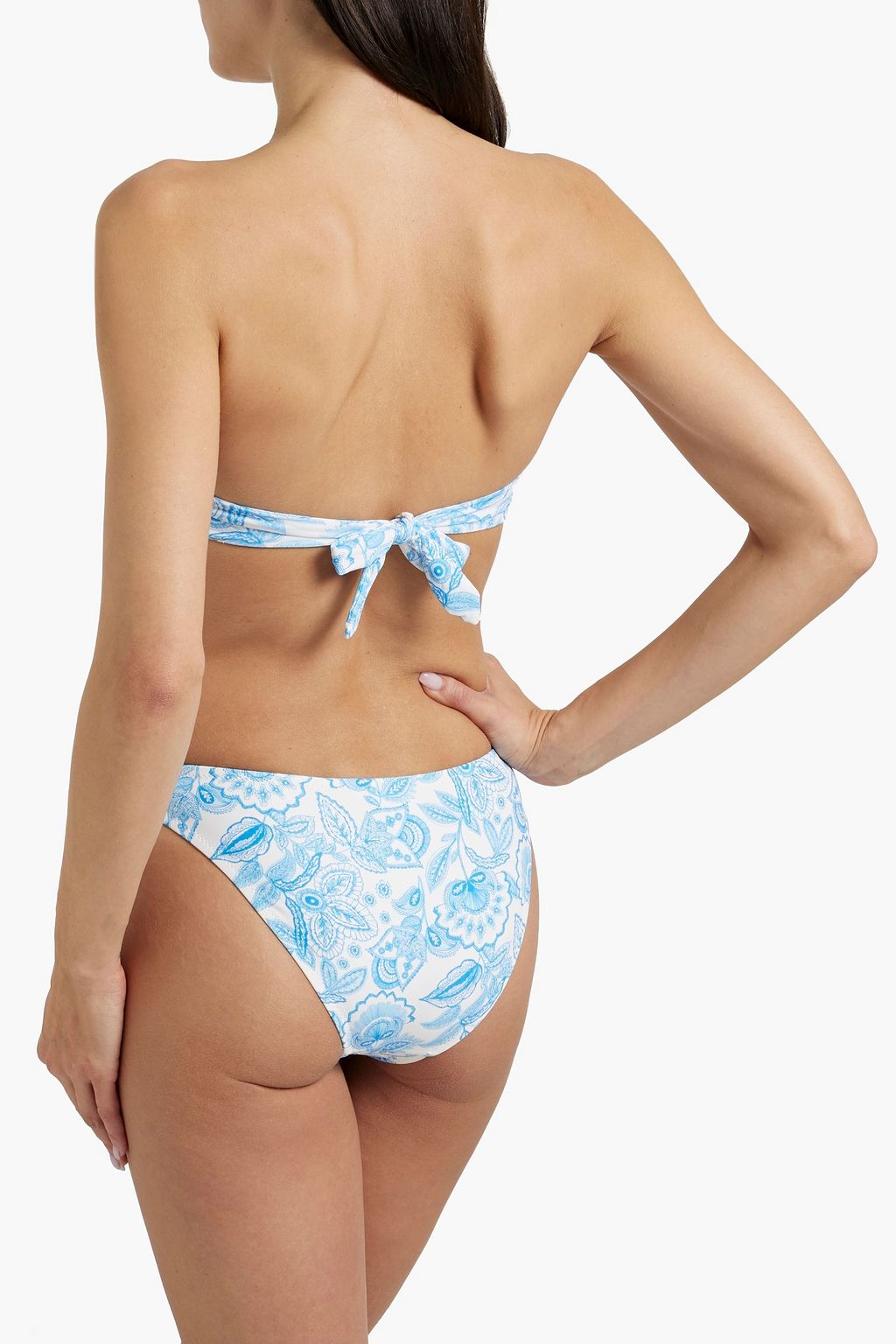 MELISSA ODABASH Martinique printed low-rise bikini briefs