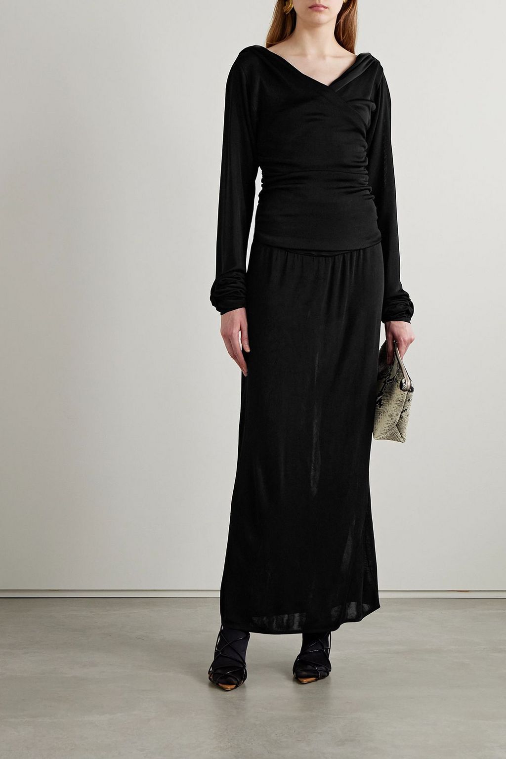 PROENZA SCHOULER Lorna mesh maxi dress | THE OUTNET