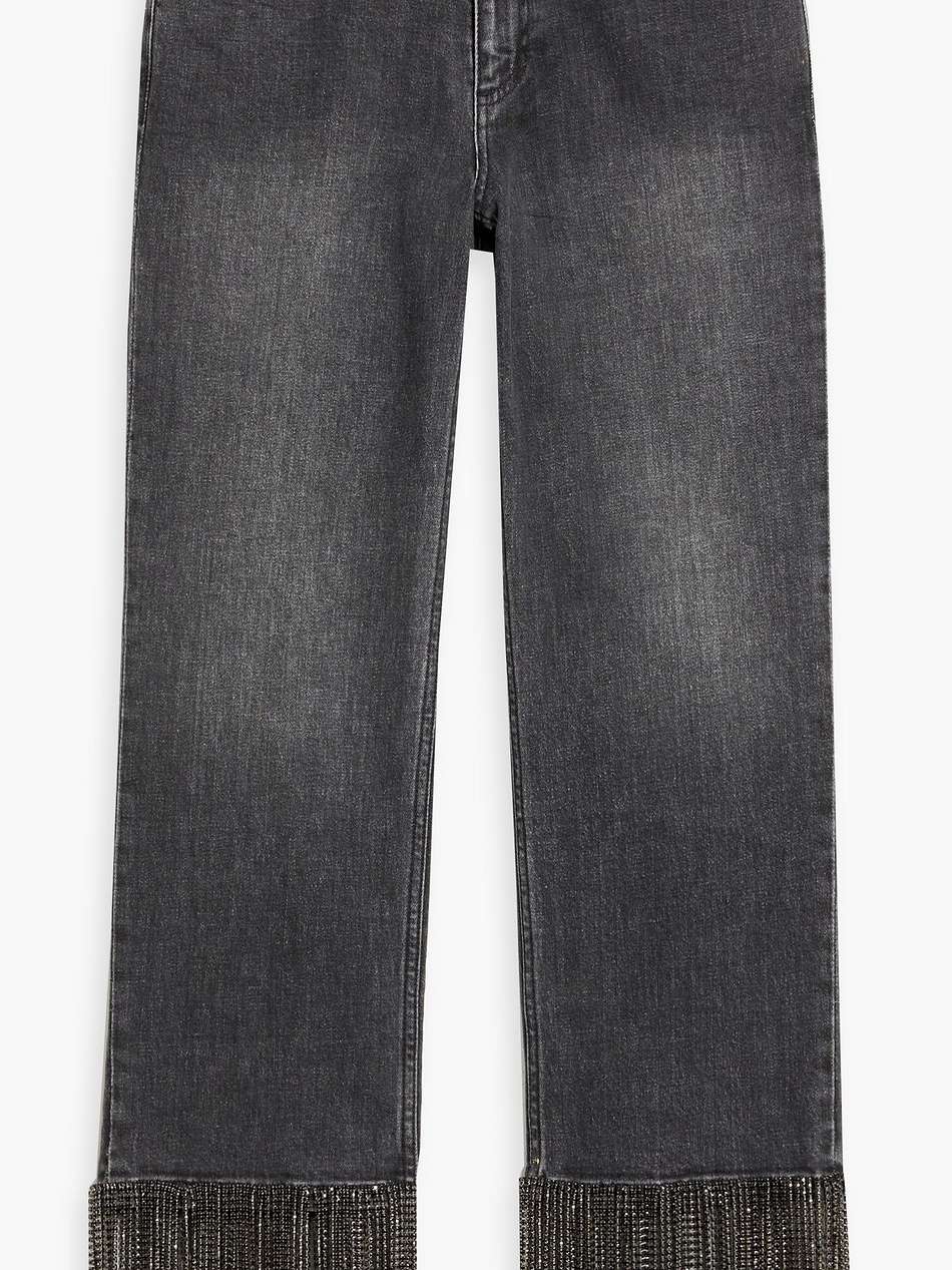 amazing cropped embellished boyfriend jeans