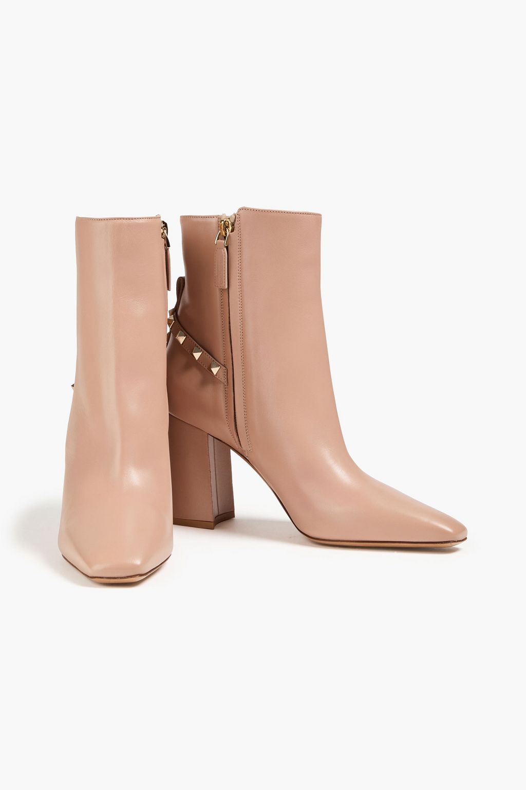 VALENTINO GARAVANI Rockstud leather ankle boots