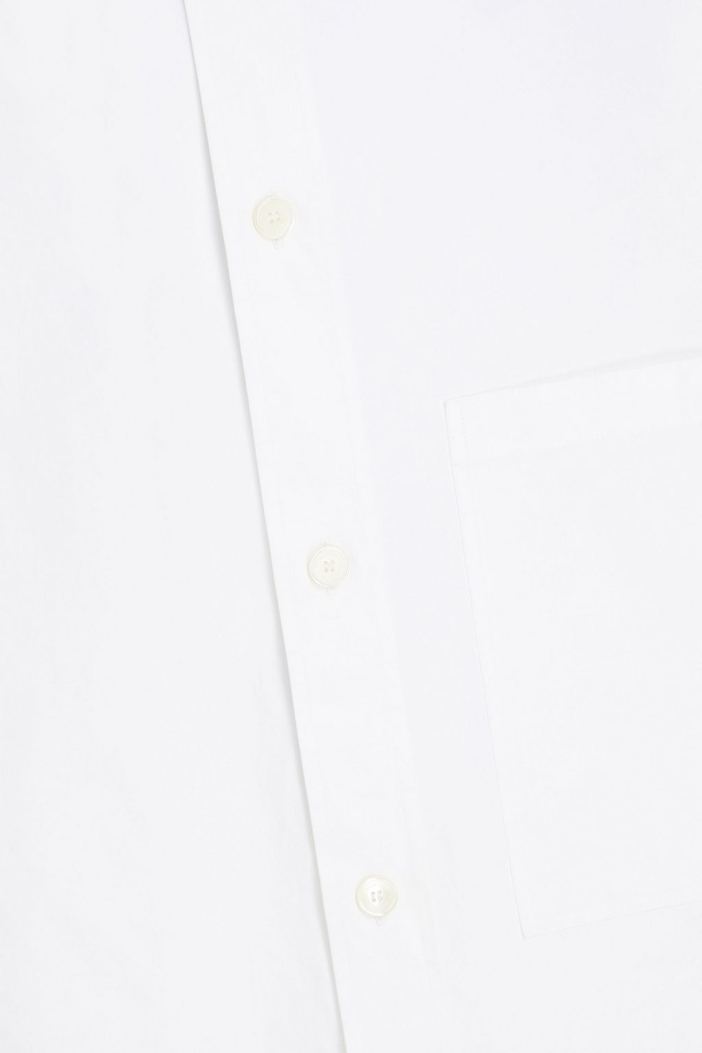 VALENTINO GARAVANI Oversized cotton-poplin shirt