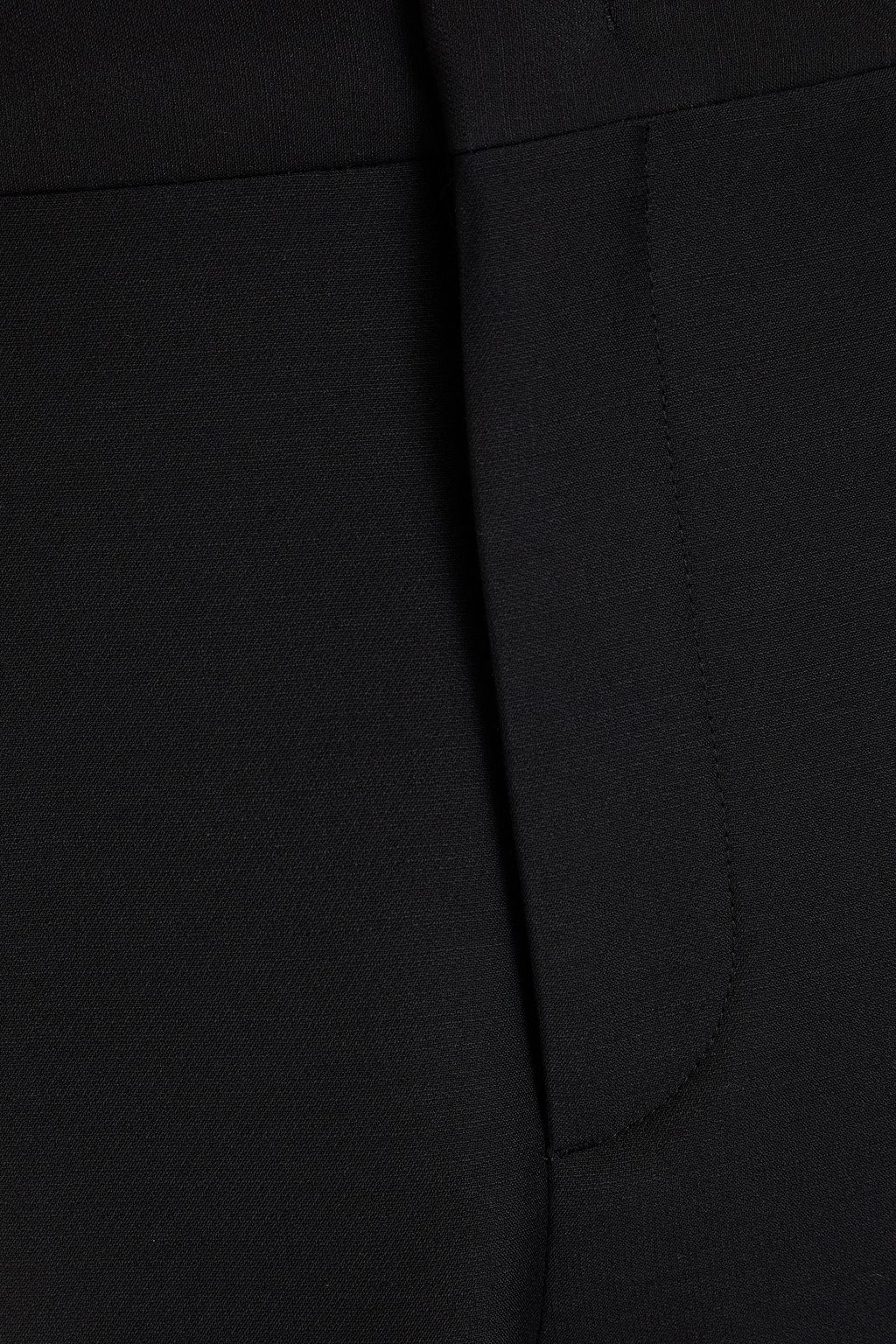 VALENTINO GARAVANI Hose aus Twill aus einer Woll-Seidenmischung
