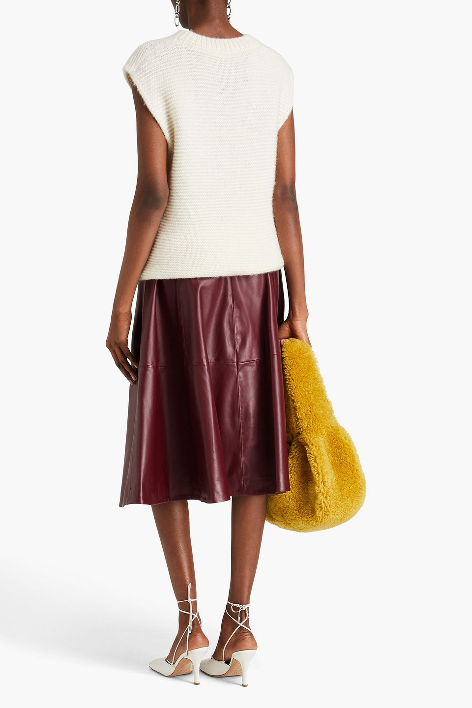  Stella Mccartney - Alpaca-blend Vest - White - It 36 