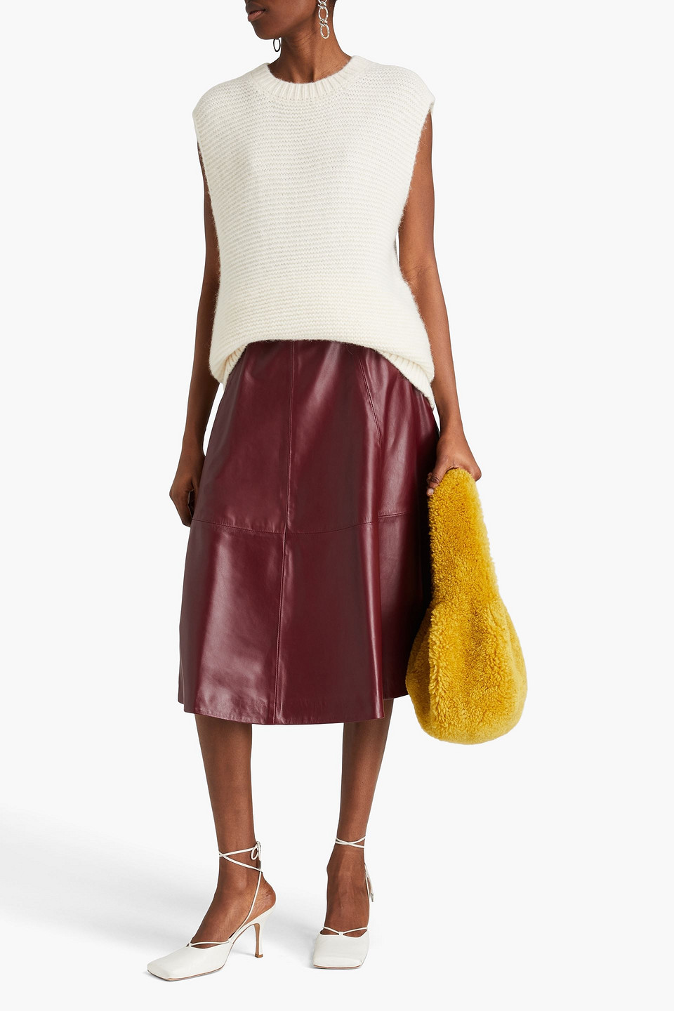  Stella Mccartney - Alpaca-blend Vest - White - It 36 