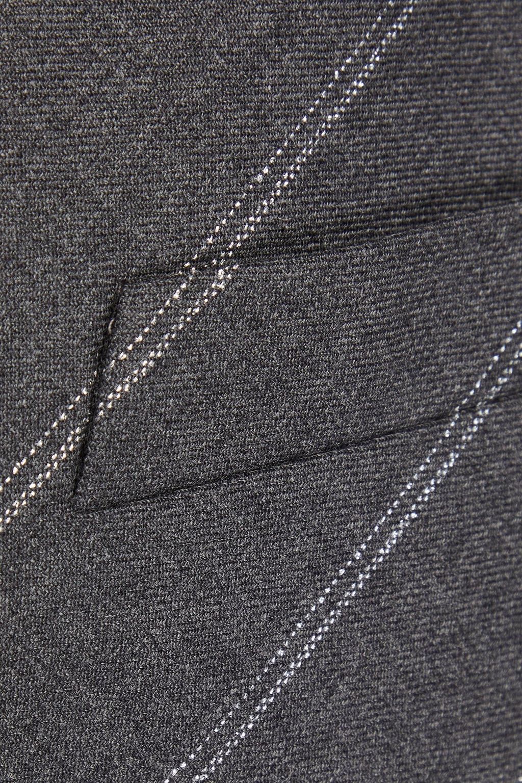 STELLA MCCARTNEY Metallic striped wool-blend blazer