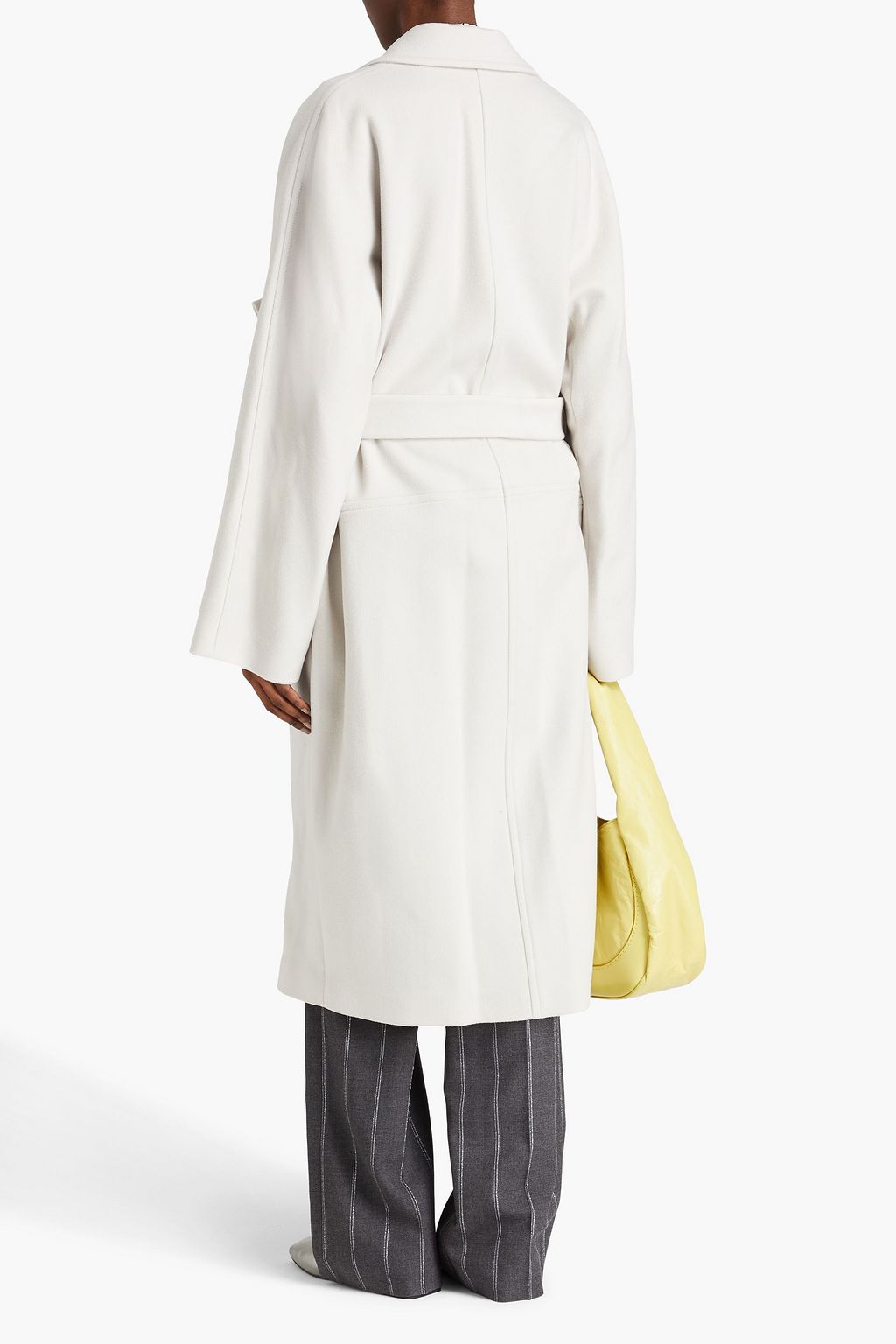 STELLA MCCARTNEY 더블 브레스티드 울 트윌 코트