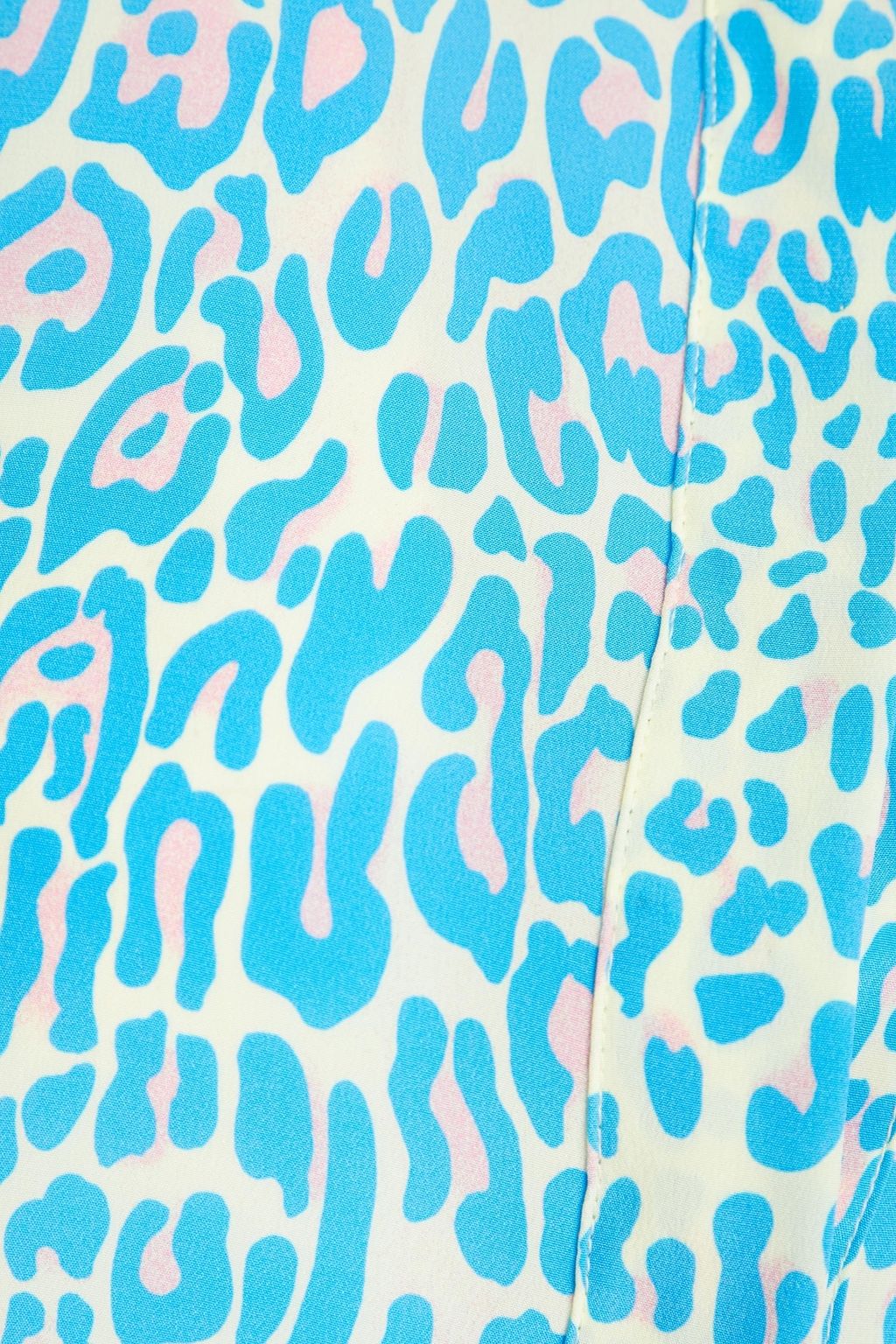 STELLA MCCARTNEY Leopard-print silk crepe de chine midi dress