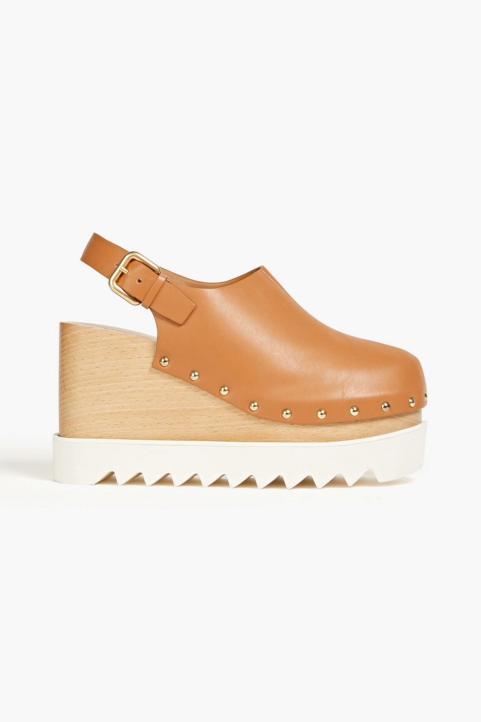STELLA MCCARTNEY ELYSE FAUX LEATHER SLINGBACK CLOGS