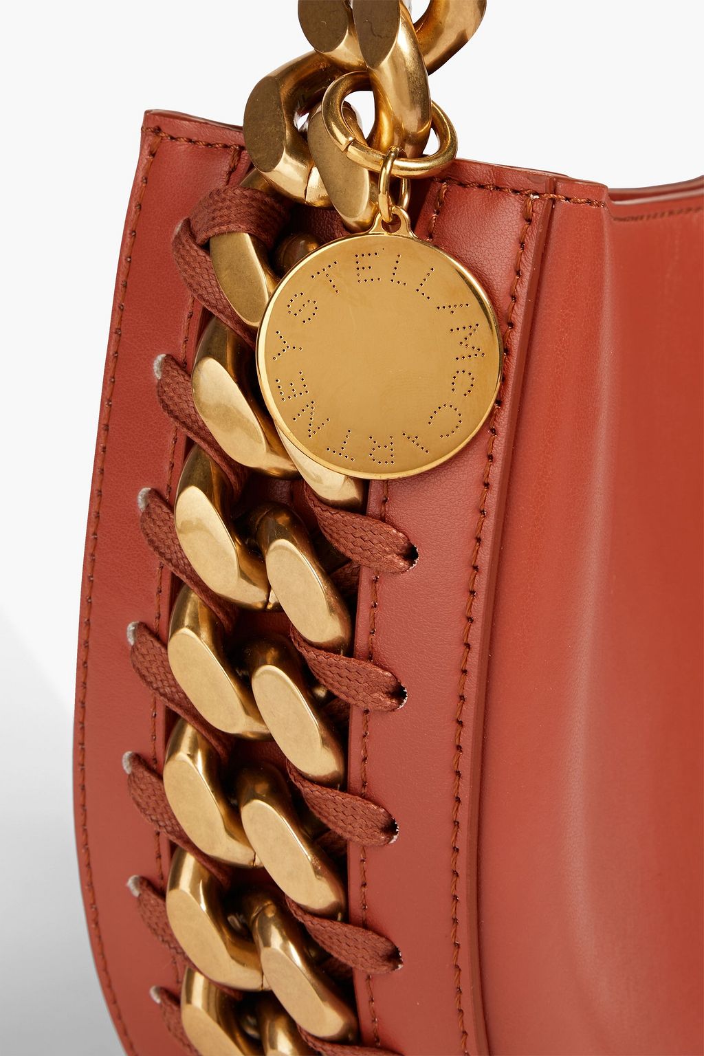 STELLA MCCARTNEY Frayme medium faux leather shoulder bag