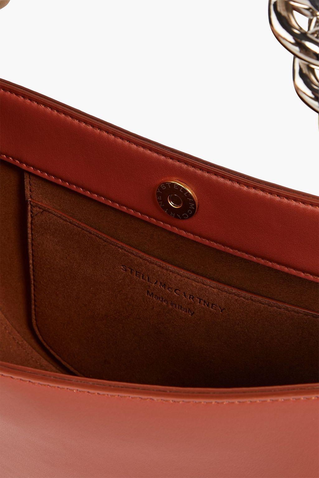 STELLA MCCARTNEY Frayme medium faux leather shoulder bag