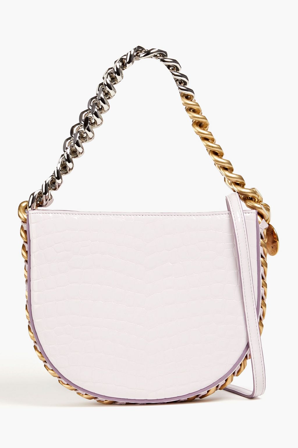 Stella McCartney ライラック スエード チェーンバッグ