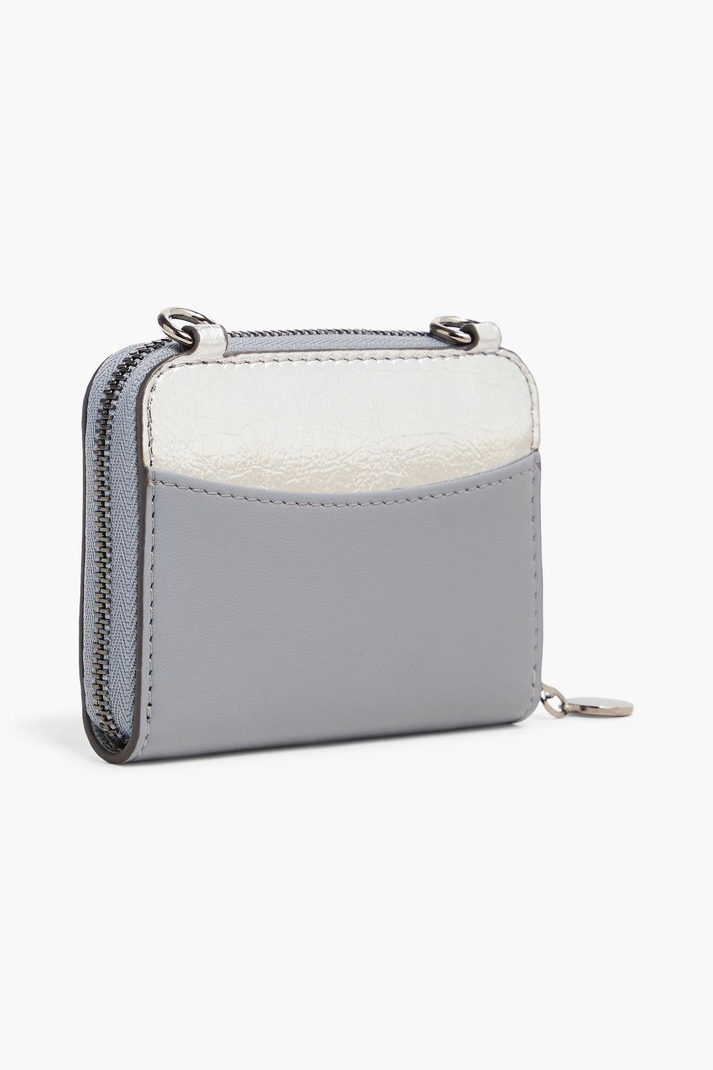 STELLA MCCARTNEY Stella Kartenetui aus Kunstleder mit Metallic-Effekt
