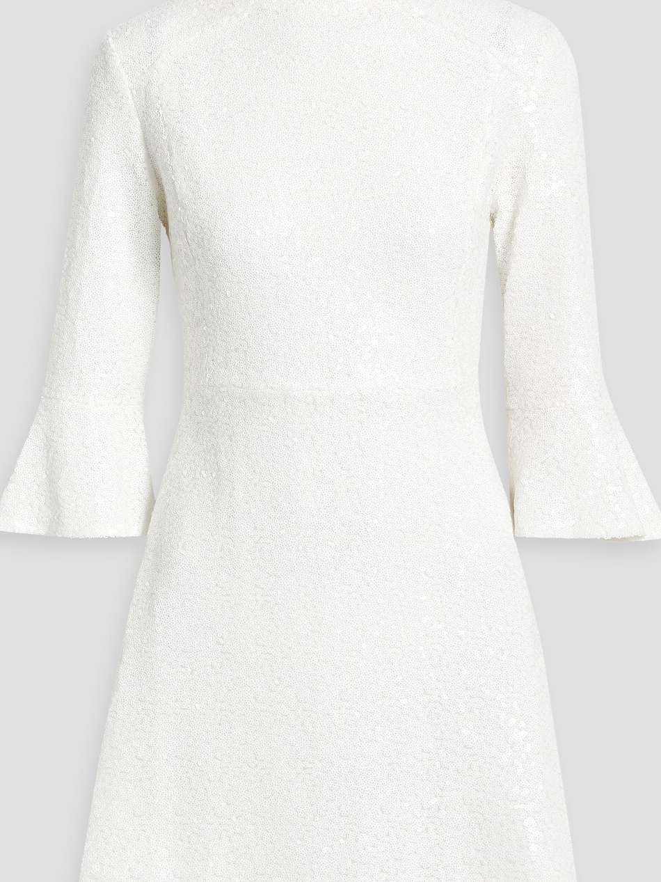 ashley sequined cotton mini dress