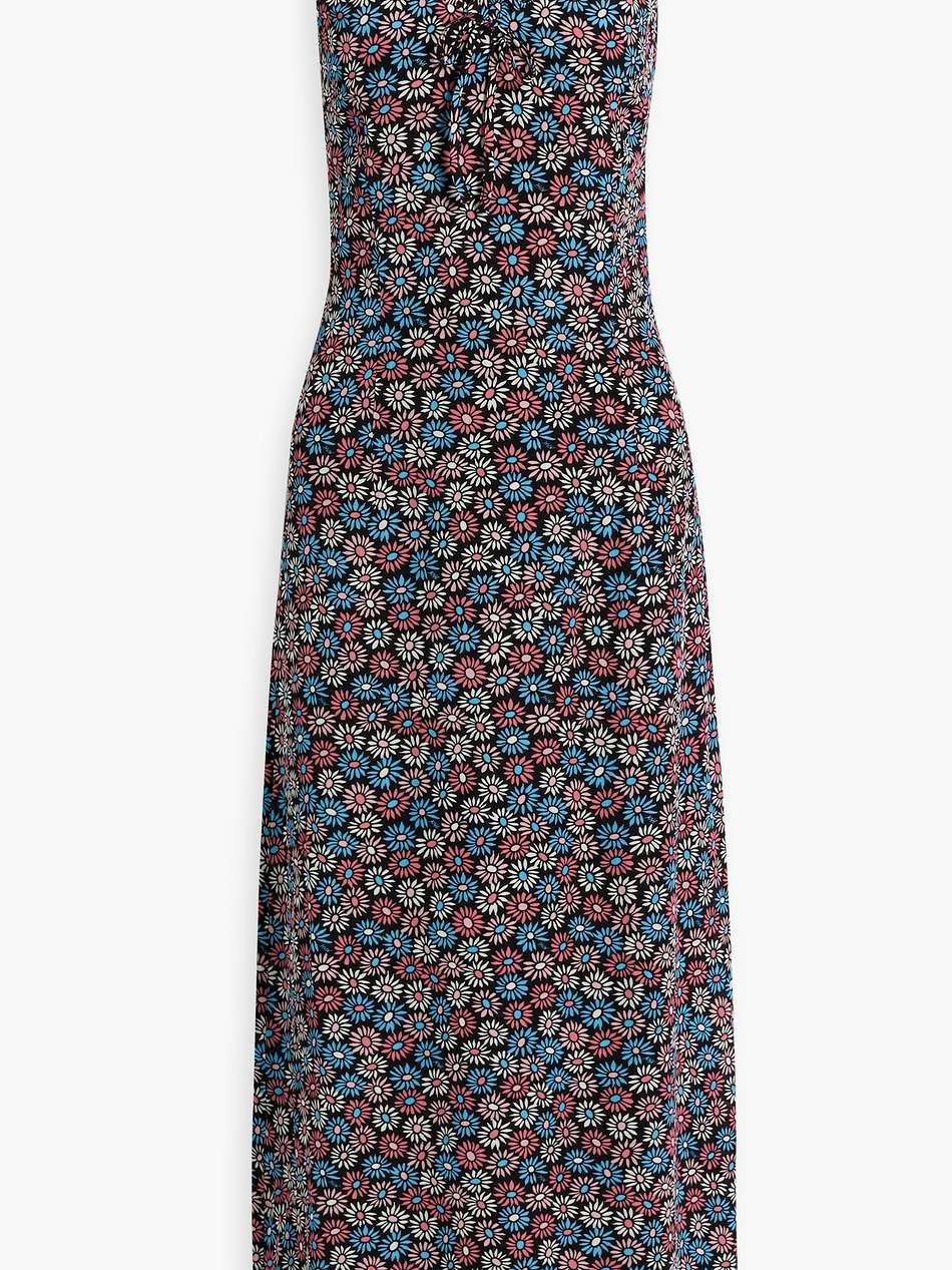 anika floral-print crepe de chine maxi dress