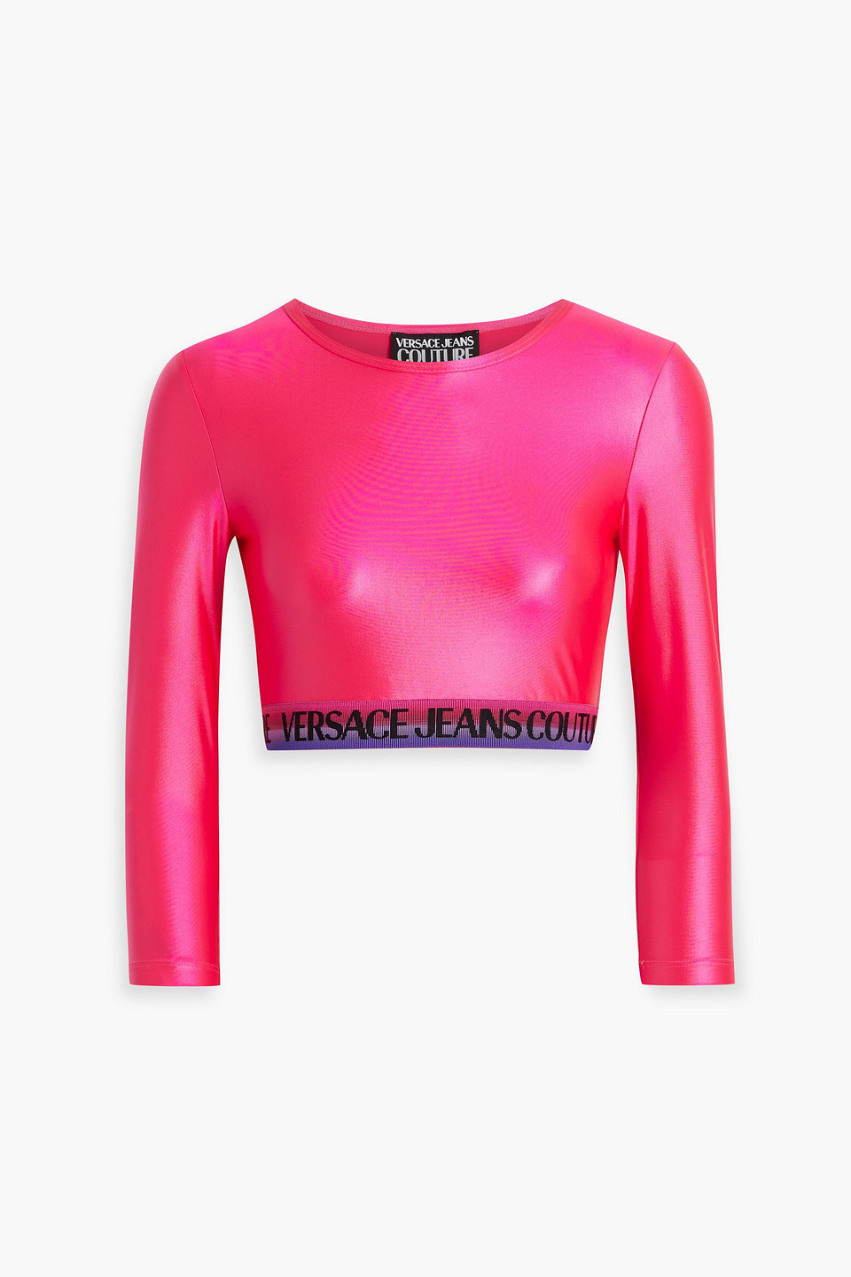 Cropped stretch top