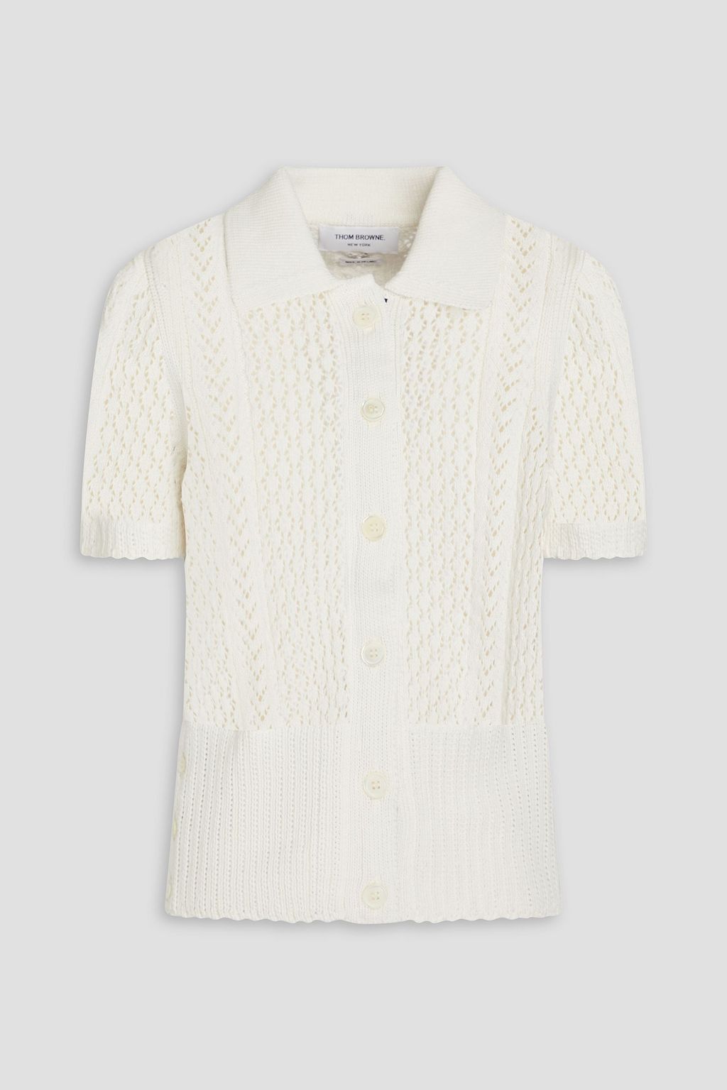 【値下不可】THOM BROWNE ケーブルニットカーディガン THOM BROWNE. NEW YORK トムブラウン ケーブル編み ニット