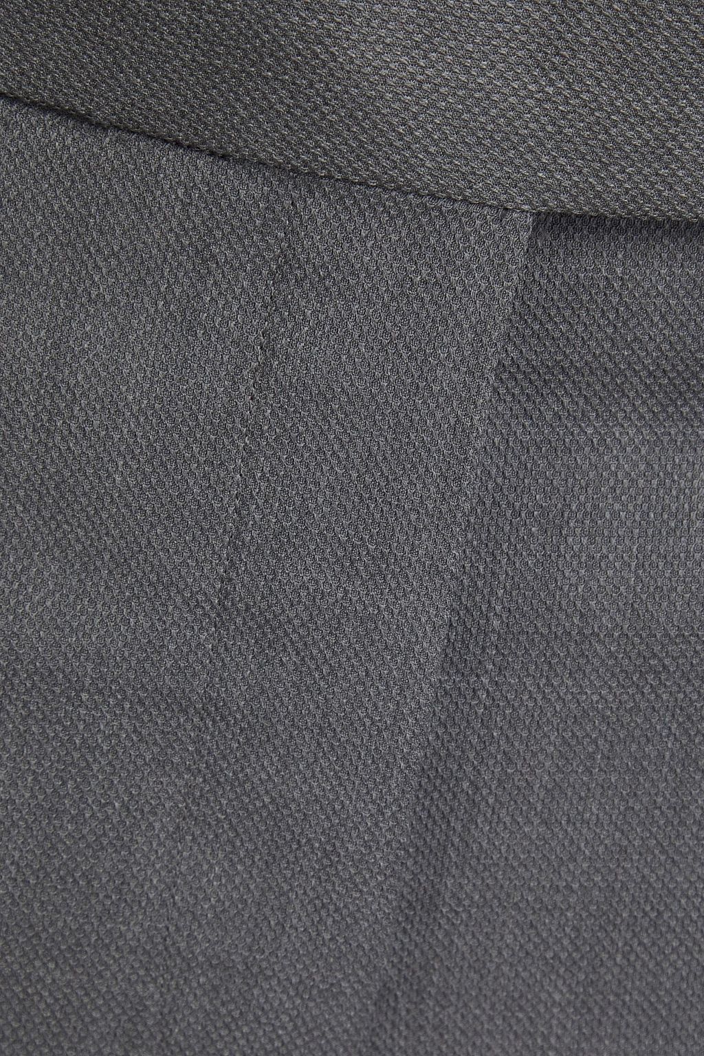 THOM BROWNE Hose mit geradem Bein aus Woll-Piqué