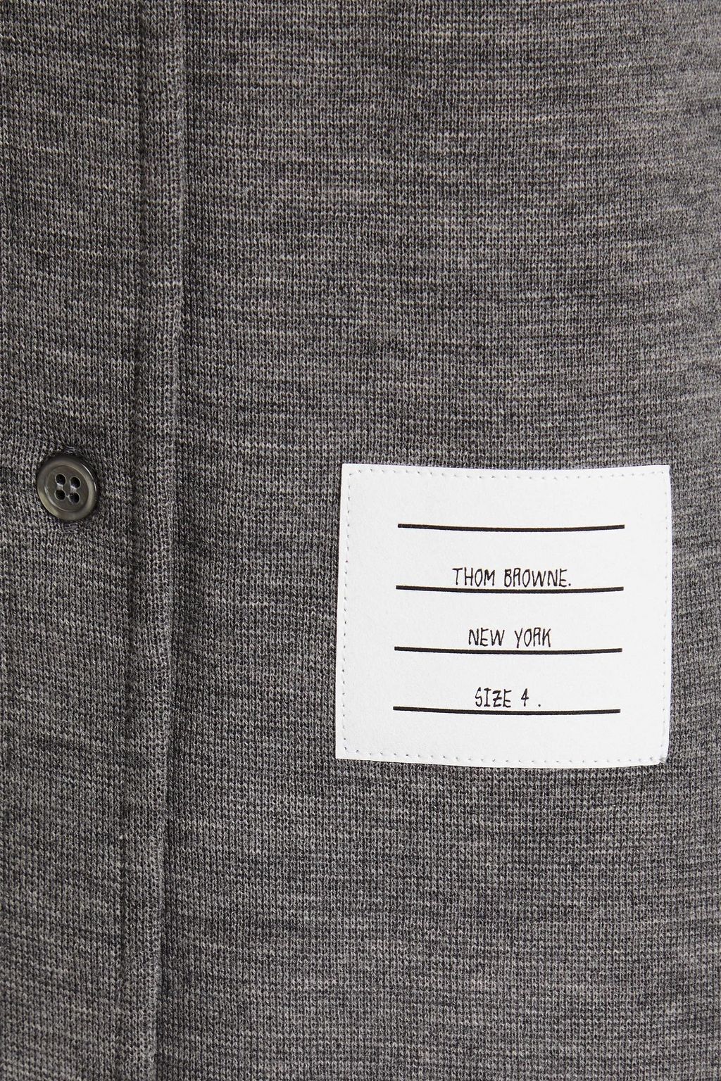 THOM BROWNE قميص من الصوف