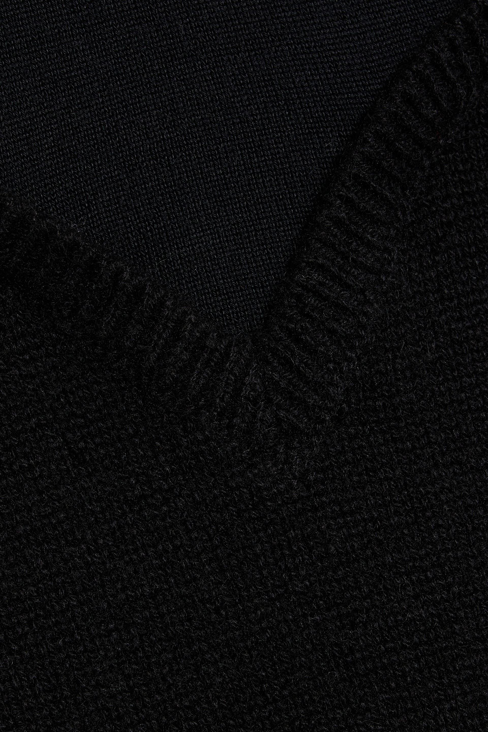 Alexander Mcqueen Cashmere Top In Black