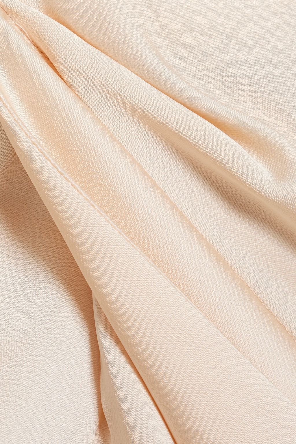 SIMKHAI Giana ruffled satin-crepe gown