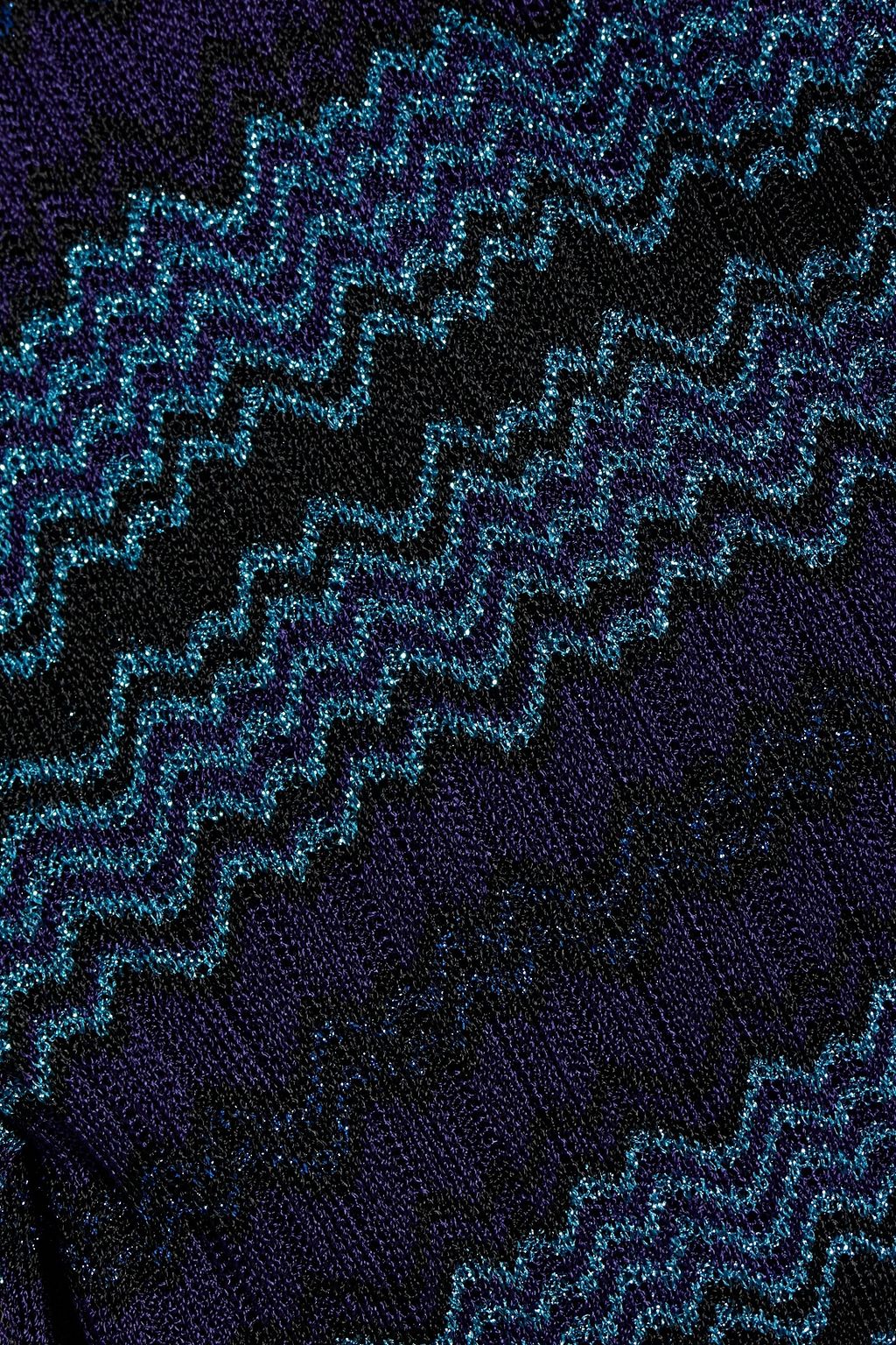 MISSONI Metallic crochet-knit cardigan