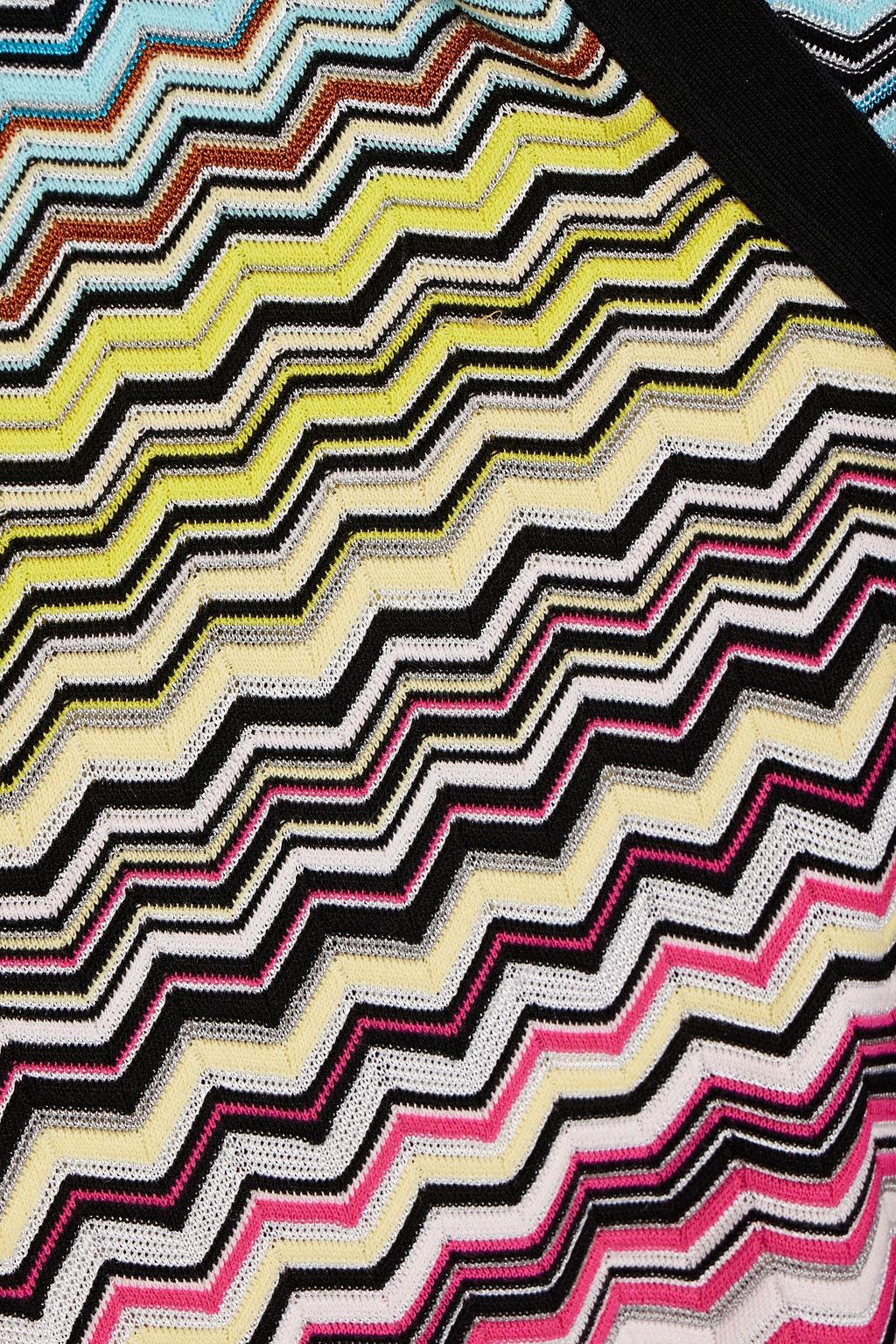 MISSONI كارديغان مصنوع من مزيج من القطن بحبكة كروشيه