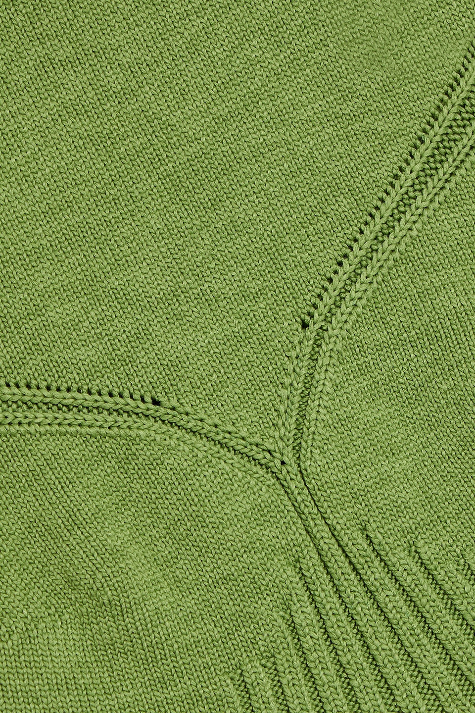 Jil Sander Sleeveless Ribbed-knit Top In Leaf Green