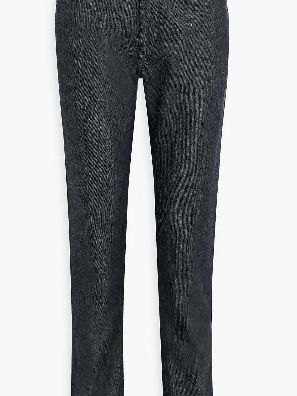 high-rise slim-leg jeans