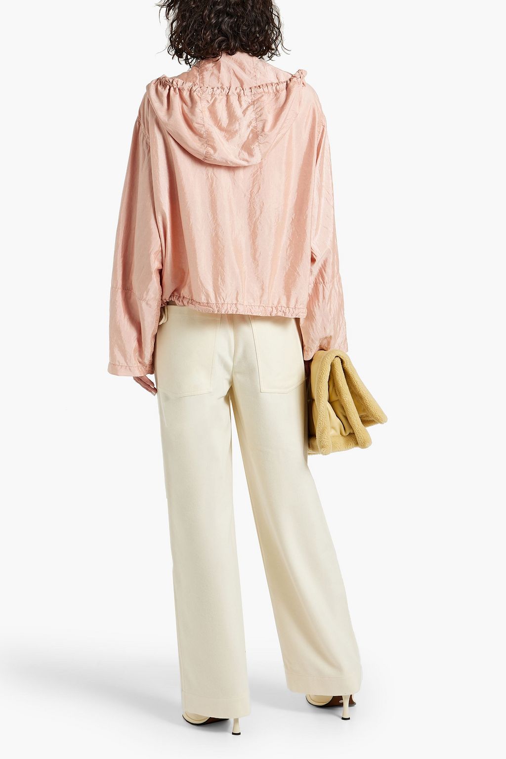 JIL SANDER Shell hooded jacket