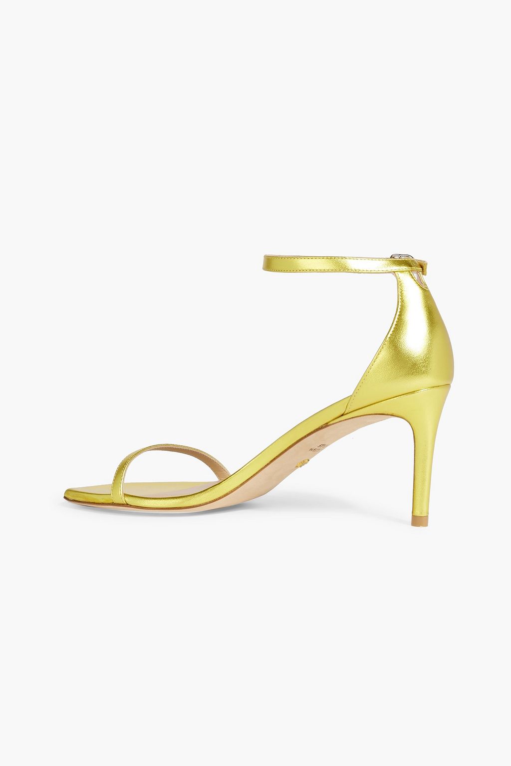 STUART WEITZMAN 75 metallic  leather sandals