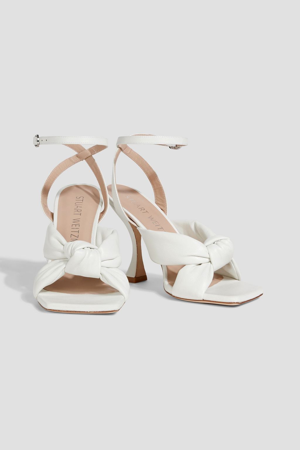 STUART WEITZMAN Playa knotted leather sandals