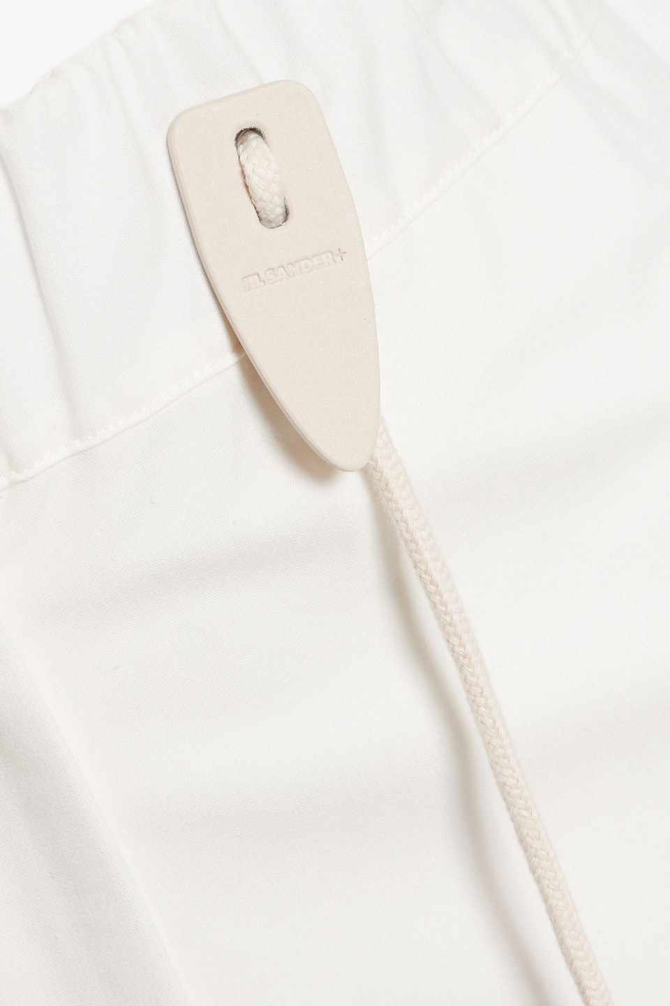 Jil Sander Cotton Shorts In White