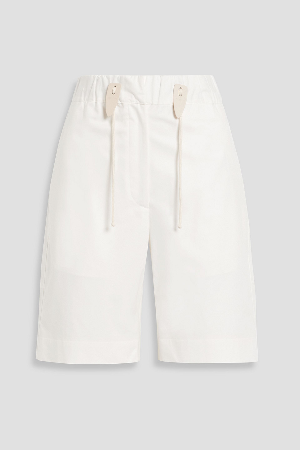 Jil Sander Cotton Shorts In White