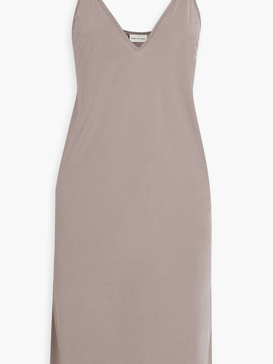 satin slip dress