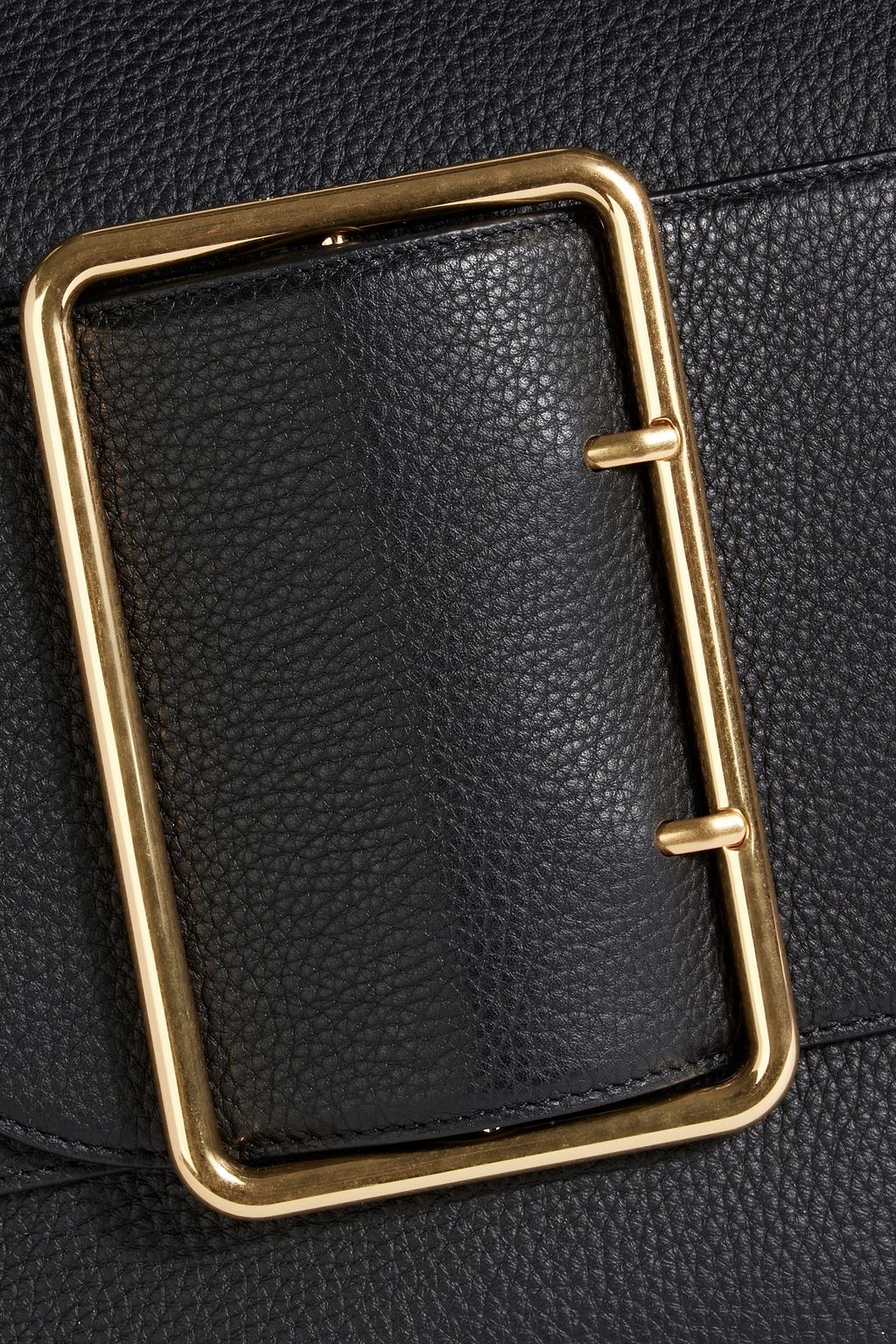 SIMKHAI Logan buckled pebbled-leather tote