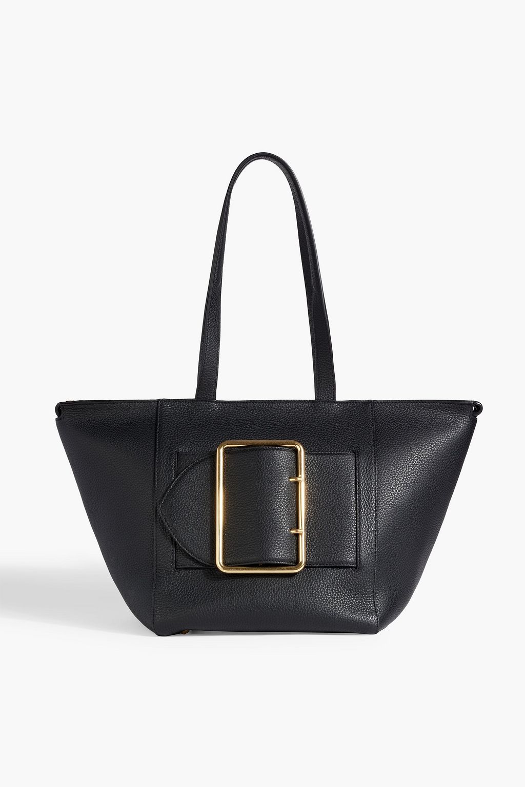 SIMKHAI Logan buckled pebbled leather tote THE OUTNET