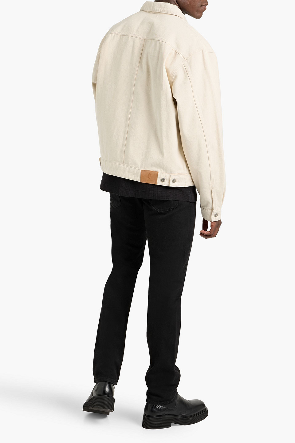  Le 17 Septembre - Jeansjacke - Weiß - It 44 