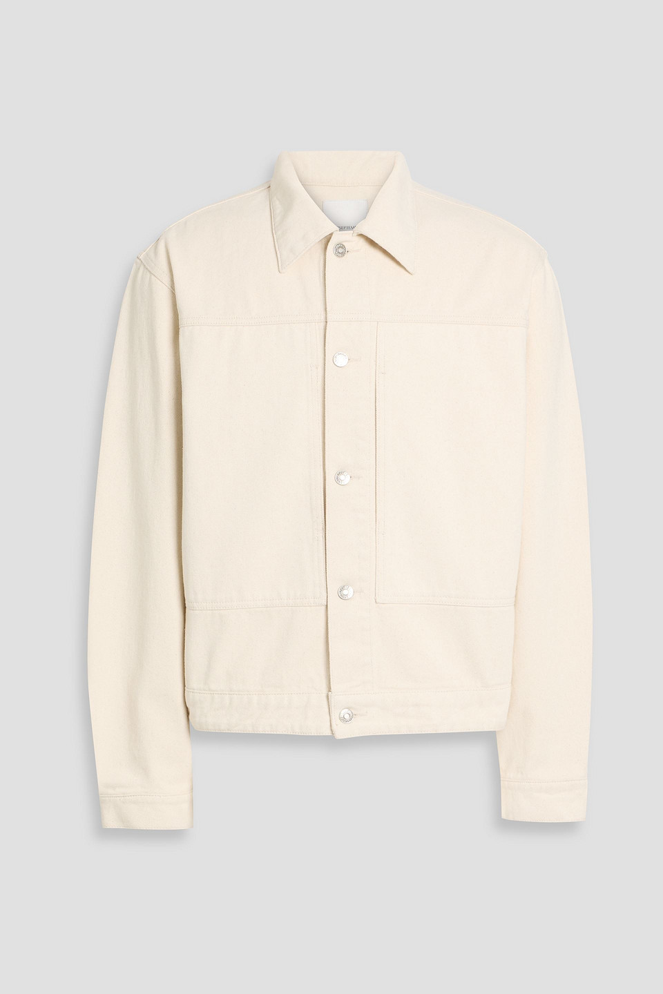 Le 17 Septembre Denim Jacket In Neutral