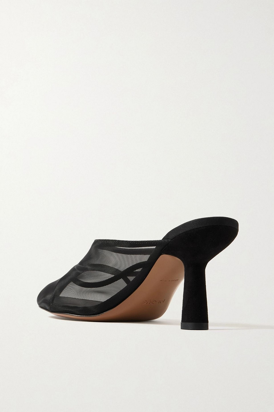 Neous Pherka Mesh Mules In Black