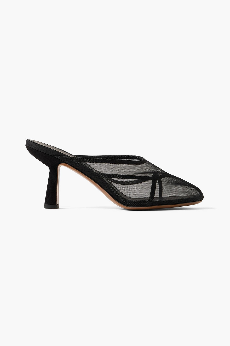Neous Pherka Mesh Mules In Black