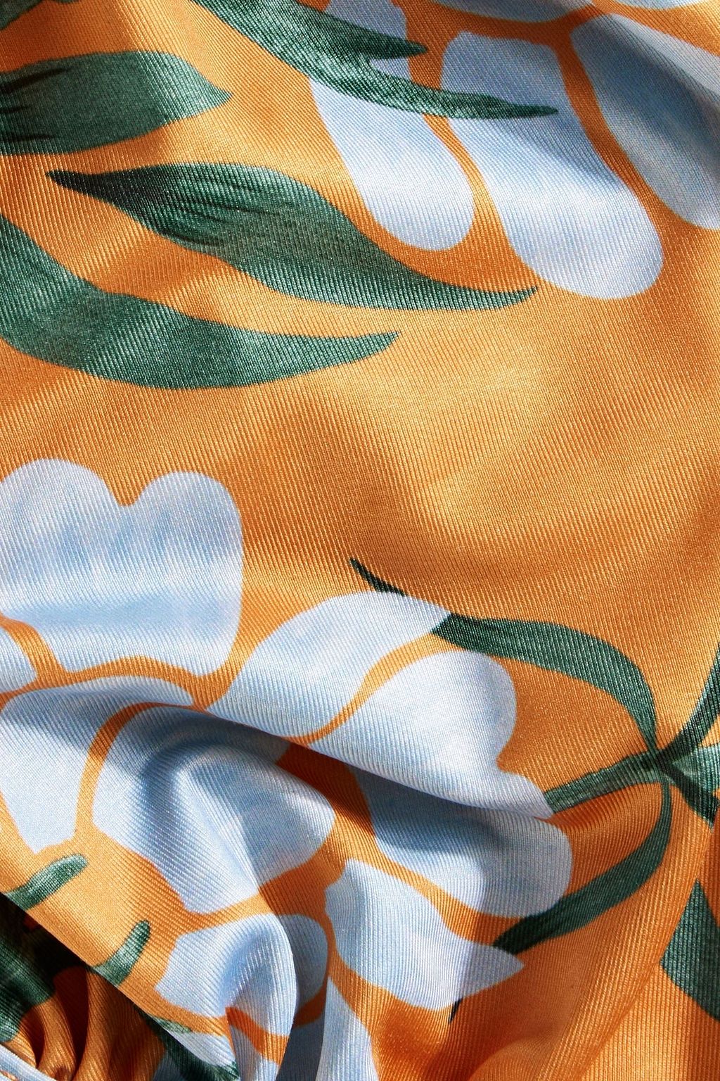 AGUA BY AGUA BENDITA Bronce Semilla Otono floral-print halterneck underwired bikini top