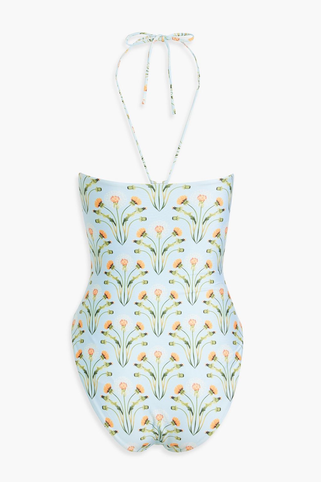 AGUA BY AGUA BENDITA Sandalo floral-print halterneck swimsuit