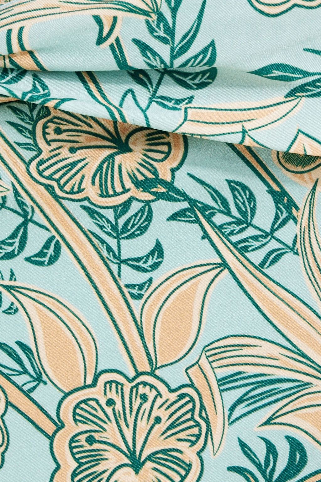 AGUA BY AGUA BENDITA Sepia Vuelo Dia floral-print high-rise bikini briefs