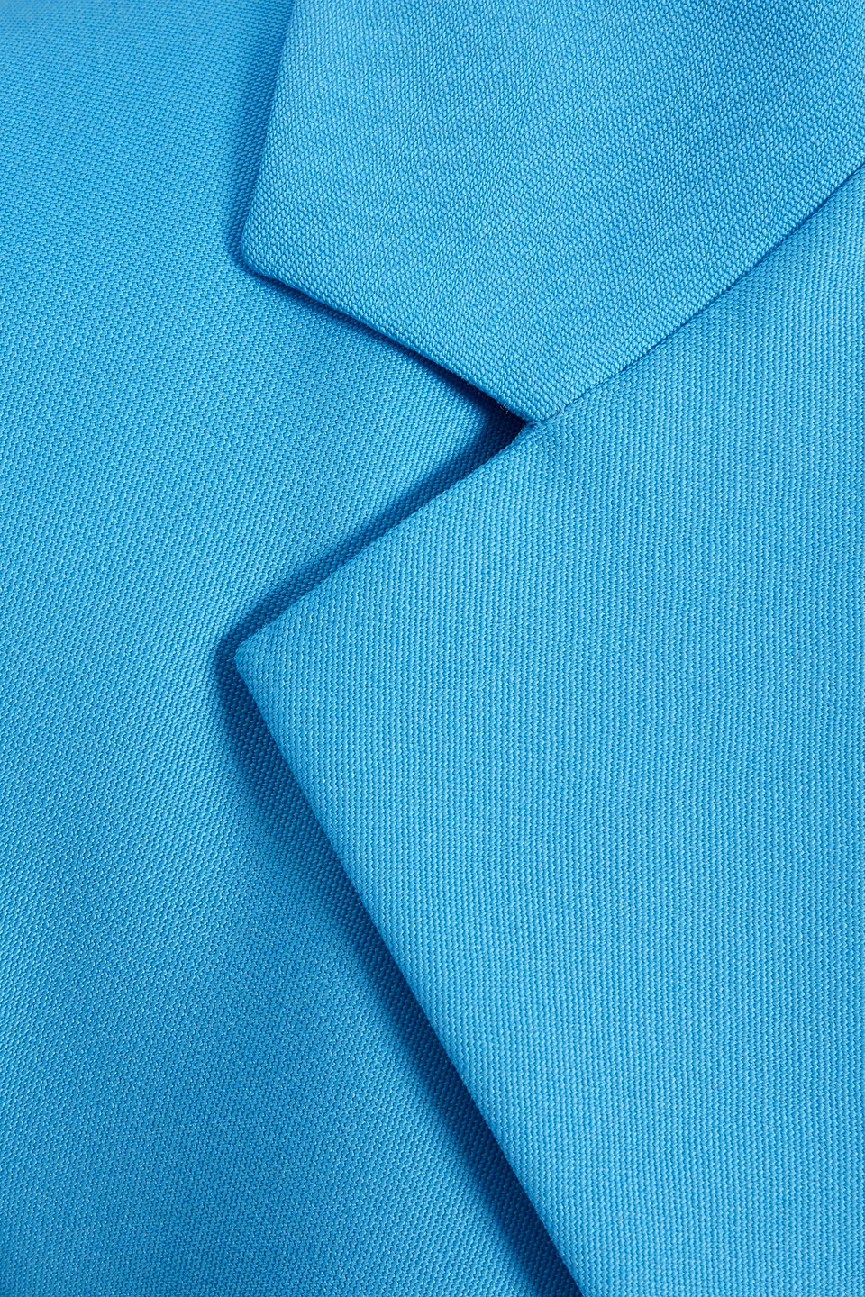 Oscar De La Renta Wool And Mohair-blend Blazer In Light Blue