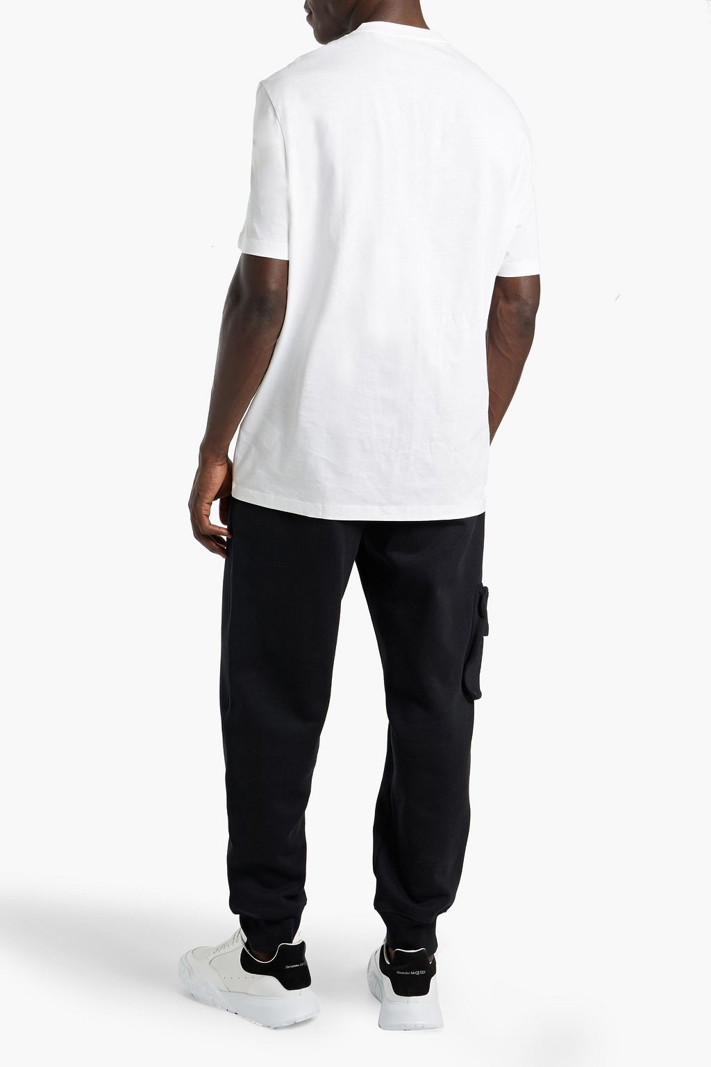 VERSACE Logo-print cotton-jersey T-shirt