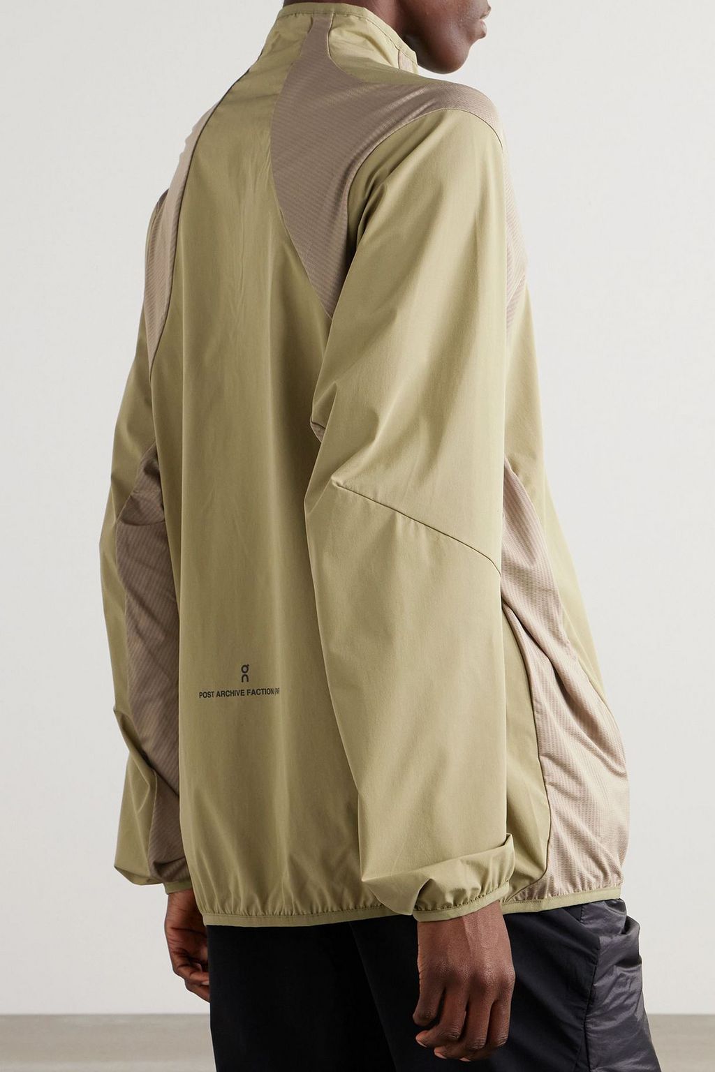 ON + POST ARCHIVE FACTION Breaker stretch-shell and mesh jacket
