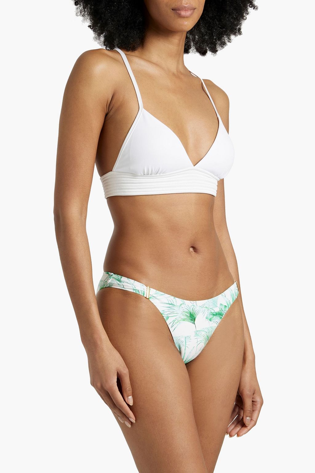 MELISSA ODABASH Martinique printed low-rise bikini briefs